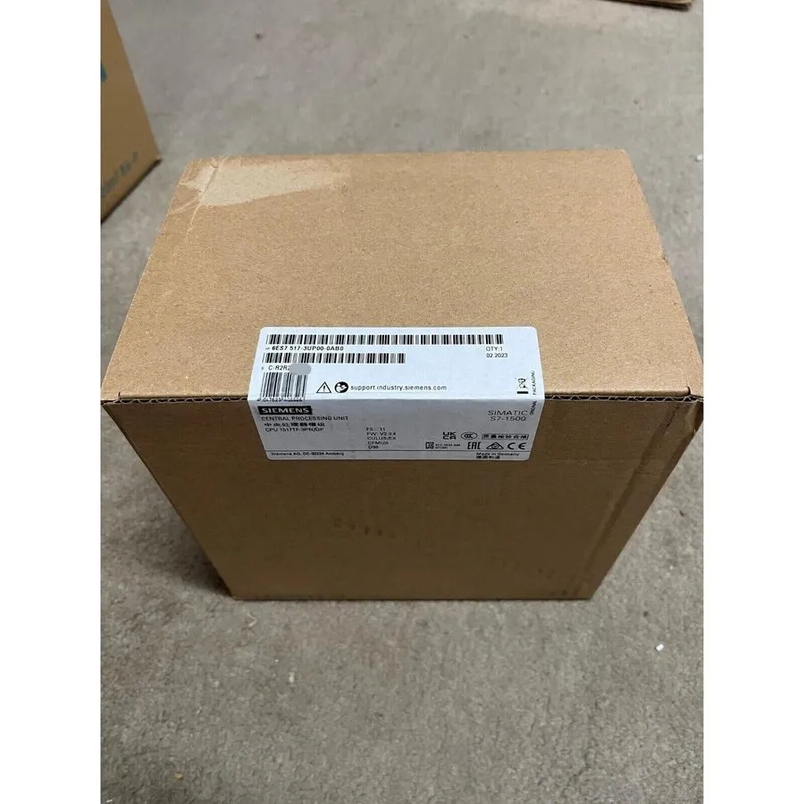 ПЛК Siemens 6ES7517-3UP00-0AB0 S7-1500TF, CPU 1517TF-3 PN/DP