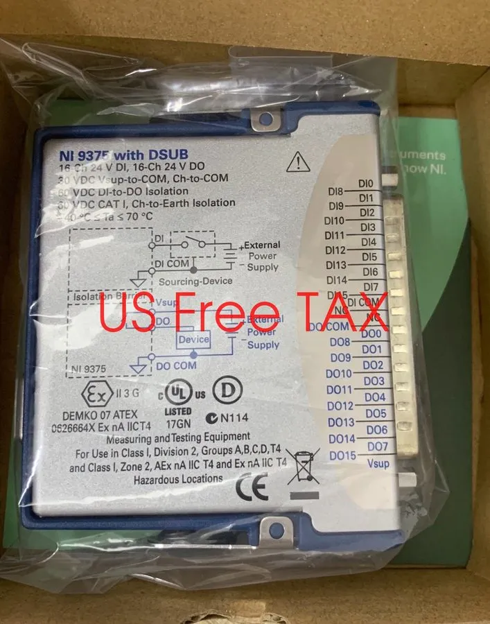 Модуль ввода-вывода NATIONAL INSTRUMENTS NI-9375 Digital Input / Output Module
