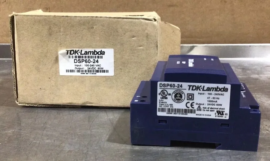 Блок питания TDK-Lambda DSP60-24 DIN Rail Power Supply 24VDC 60W 2.5A 100-240VAC