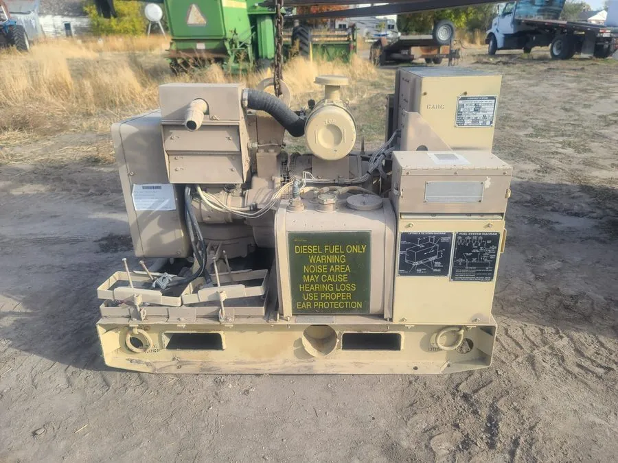 Дизель-генератор MEP002A 5kW Military Diesel Generator