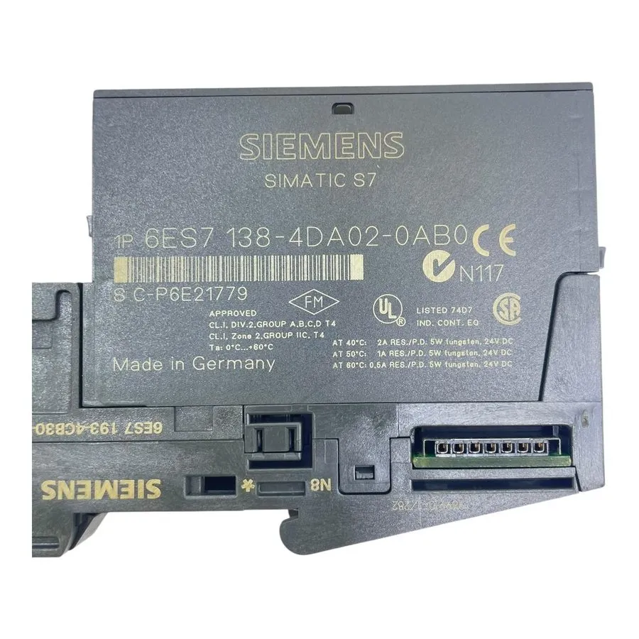 Модуль ввода-вывода Siemens ET200S Terminal Module IM151 6ES7138-4DA02-0AB0
