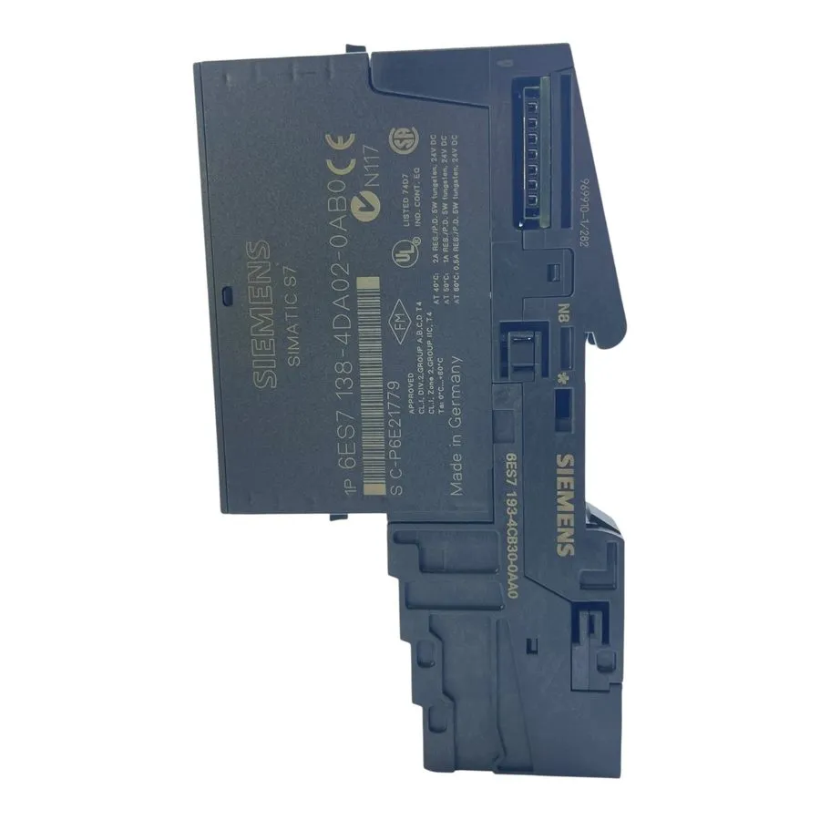 Модуль ввода-вывода Siemens ET200S Terminal Module IM151 6ES7138-4DA02-0AB0 — фото лота 2