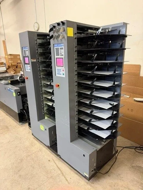 Буклетмейкер DUPLO System 4000 TWIN TOWER DIGITAL BOOKLET MAKER WITH DBM-400T TR — фото лота 2