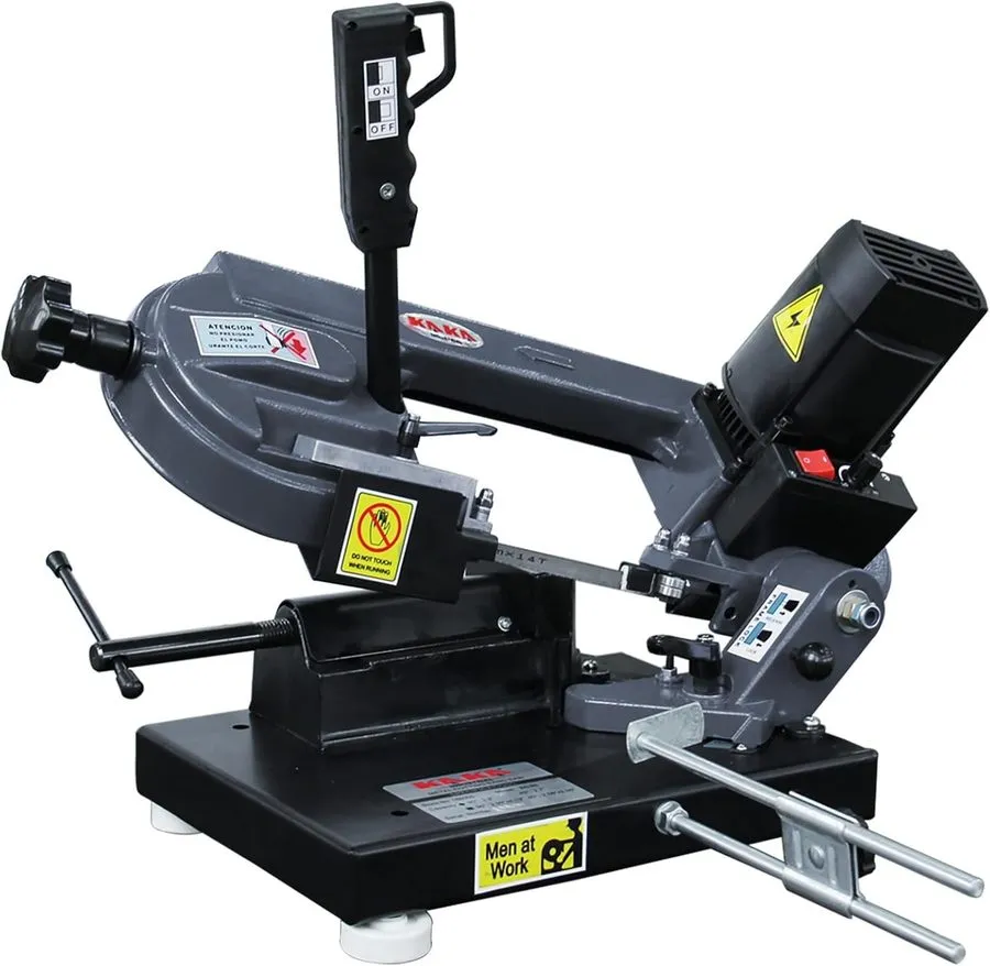 Оборудование ЧПУ ​ Benchtop Metal Cutting Band Saw 1000W 40-88MPM Blade Speed 0° — фото лота 1