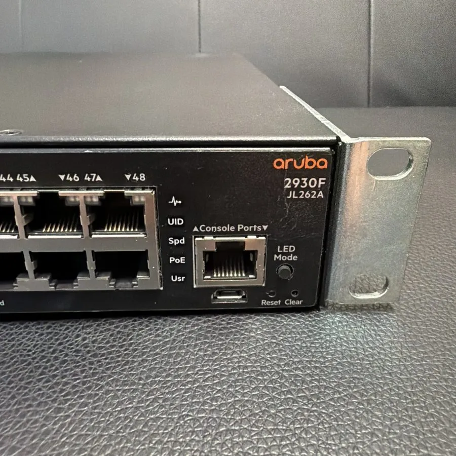 Коммутатор HPE ARUBA 2930F JL262A 48-PORT POE+ GIGABIT NETWORK SWITCH