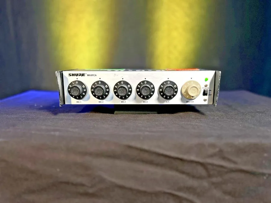 Микшерный пульт Vintage Shure M68FCA Microphone Mixer Channel Strip ***REDUCED — фото лота 2