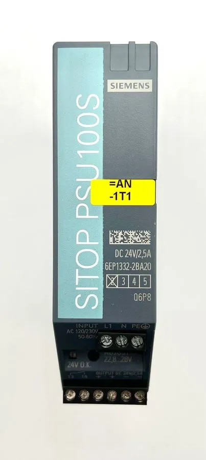 Блок питания SIEMENS 6EP1332-2BA20 SITOP PSU100S POWER SUPPLY 24VDC