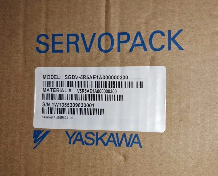 Сервопривод YASKAWA SGDV-180AE1A002000 SGDV-OCC02A SERVO PACK