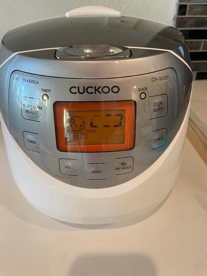 Рисоварка Micom Fuzzy Logic Rice Cooker, 12-Cup Cooked, Pink, CR-0632F, WHITE/GR