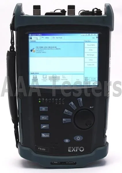 Тестер EXFO FTB-200 FTB-7200D SM MM Fiber OTDR FTB-7200D-12CD-23B FTB 200 S1 720