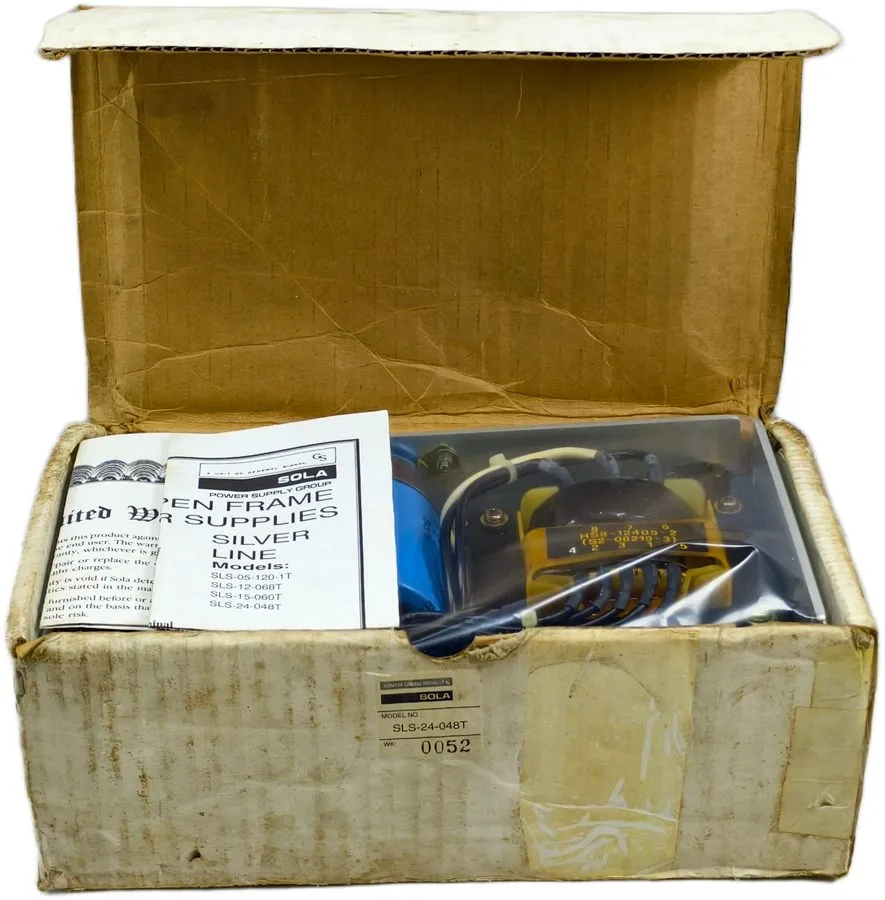 Блок питания Sola SLS-24-048T 24V DC Power Supply 48W Industrial DIN Rail