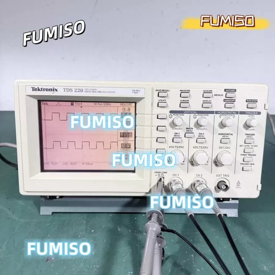 Осциллограф 2 Channel Tektronix TDS220 100Mhz Digital Oscilloscope 1GS/s