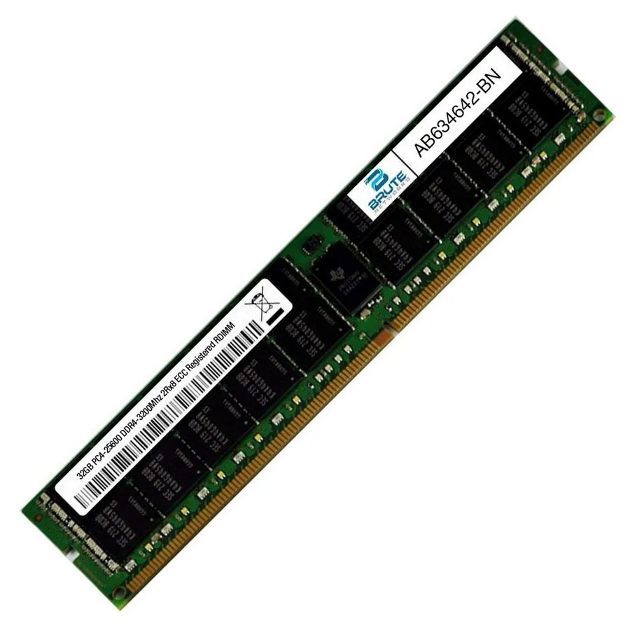 Модуль памяти AB634642 Dell Compatible 32GB DDR4-3200Mhz 2Rx8 ECC Registered RDI
