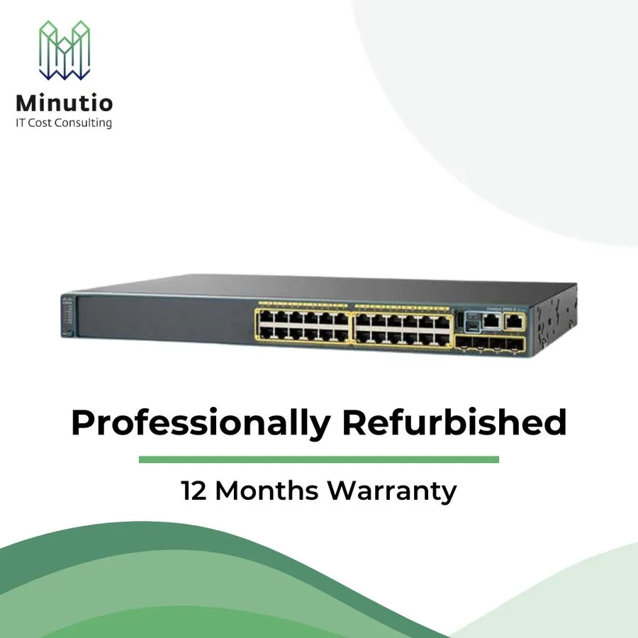 Коммутатор Cisco WS-C2960X-24PD-L