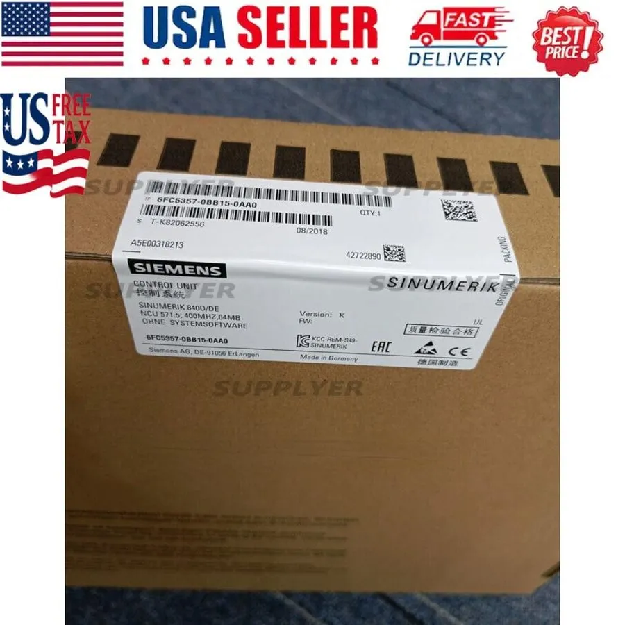 Стойка ЧПУ Siemens 6FC5357-0BB15-0AA0 SINUMERIK 840DDE CNC hardware