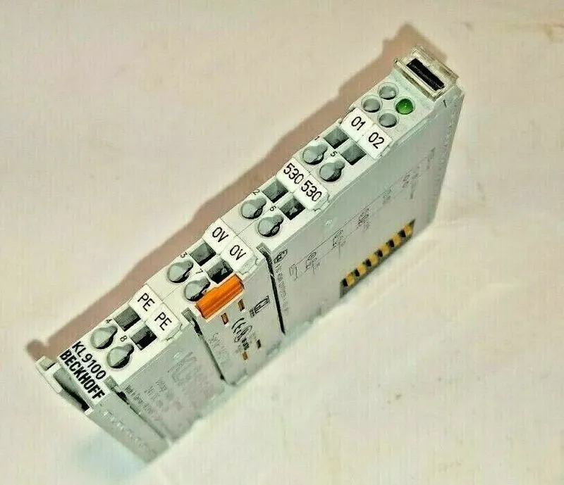 Модуль ввода-вывода Beckhoff KL9100 Voltage Supply Terminal, 24V DC 10A — фото лота 2
