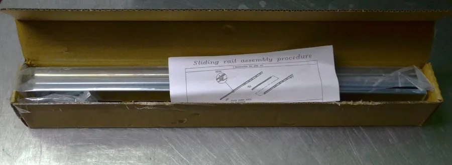 Комплект направляющих AMERI RACK ASL-2001 20" HEAVY DUTY SERVER LOCKING DRAWER S — фото лота 1