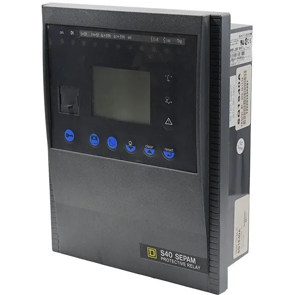 Реле SQ1S40A Square D 120-240V Protective Relay S40 SEPAM 40 Series