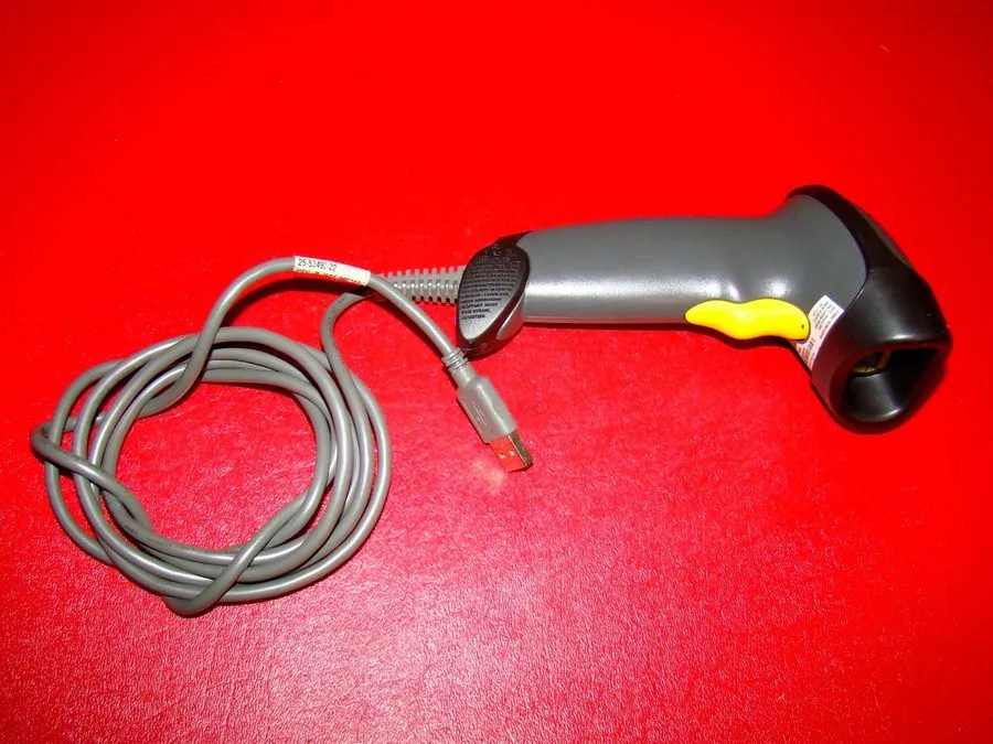 Сканер штрих-кода Symbol Motorola LS2208-SR20007R-UR Laser Barcode POS Scanner &