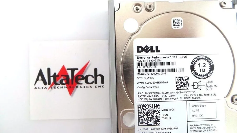 Жёсткий диск Dell WXPCX 0WXPCX ST1200MM0088 1.2TB 10K SAS 12GB/s 2.5 in HDD Hard