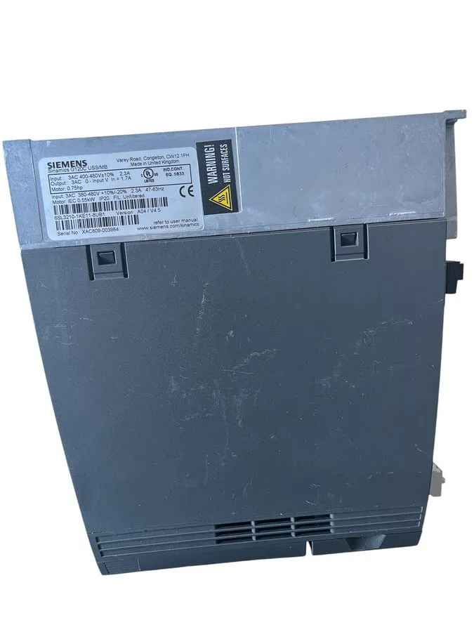 Частотный преобразователь Siemens 6SL3210-1KE11-8UB1 SINAMICS G120C UMP