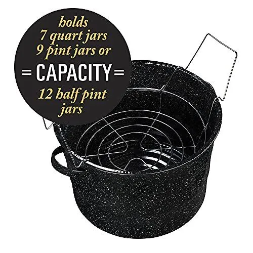 Водяная баня Granite Ware Enamel on Steel 21.5-Quart Water Bath Assorted Colors 
