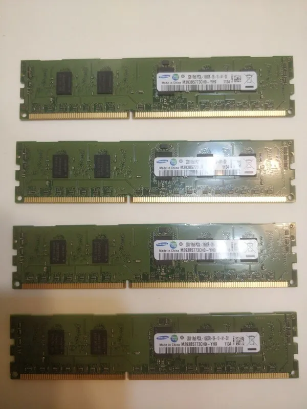 Модуль памяти Samsung 2GB M393B5773CH0-YH9 DDR3 1333MHz PC3L-10600R 240Pin ECC R