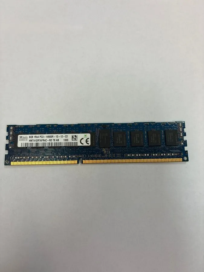 Модуль памяти SK Hynix HMT41GR7AFR4C-RD 8GB 1Rx4 PC3-14900R DDR3 ECC Server RAM