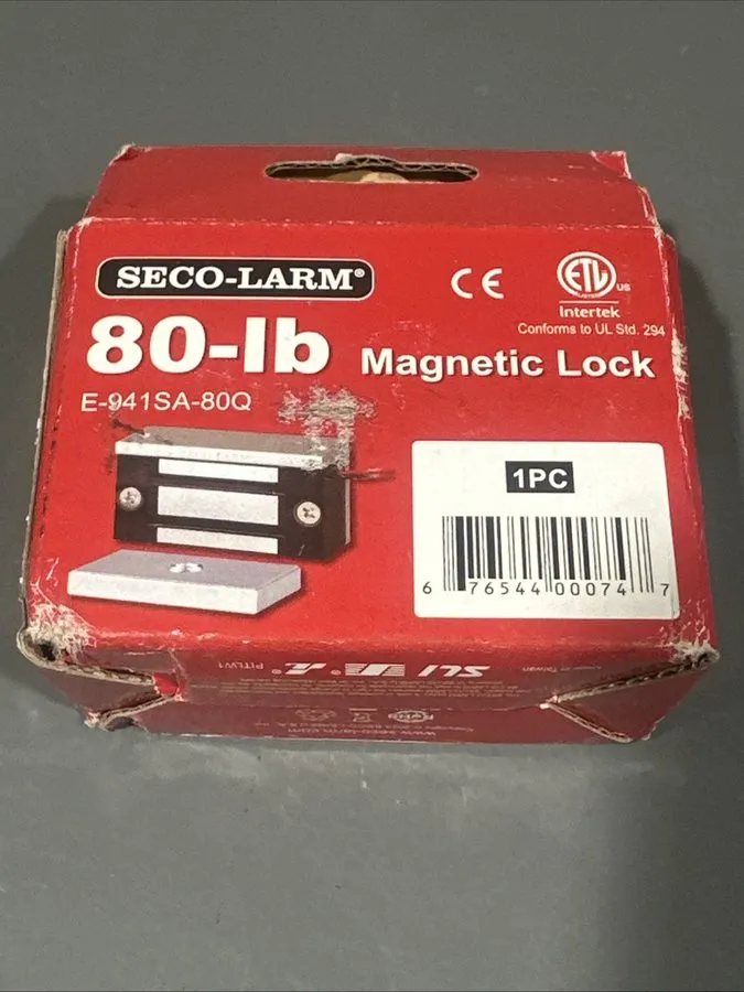 Оборудование видеонаблюдения Seco-Larm Electromagnetic Lock 80lb Capacity Tool S