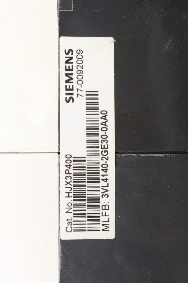 Автоматический выключатель SIEMENS 3VL4140-2GE30-0AA0, VL CLASS H CIRCUIT BREAKE