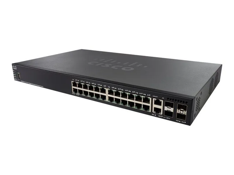 Коммутатор Cisco SG550X-24MPP-K9-EU Switch