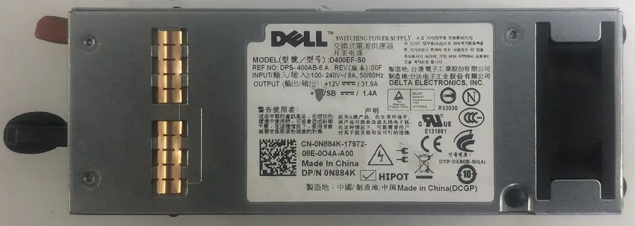Блок питания Dell PowerEdge T310 Server D400EF-S0 400W Switching Power Supply- N