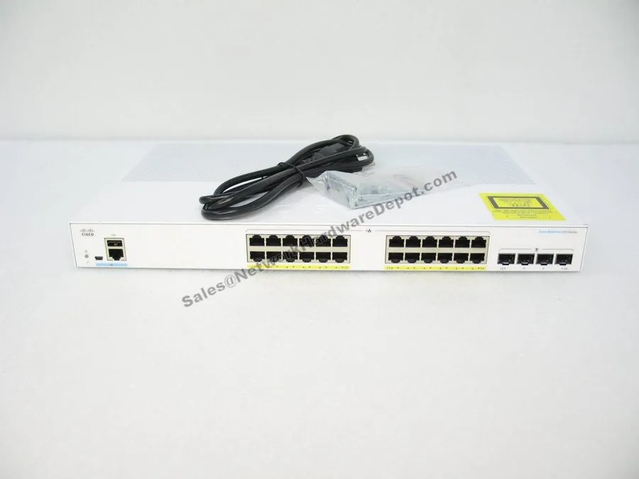 Коммутатор Cisco CBS250-24PP-4G-NA 24-Port PoE Gigabit Managed Switch