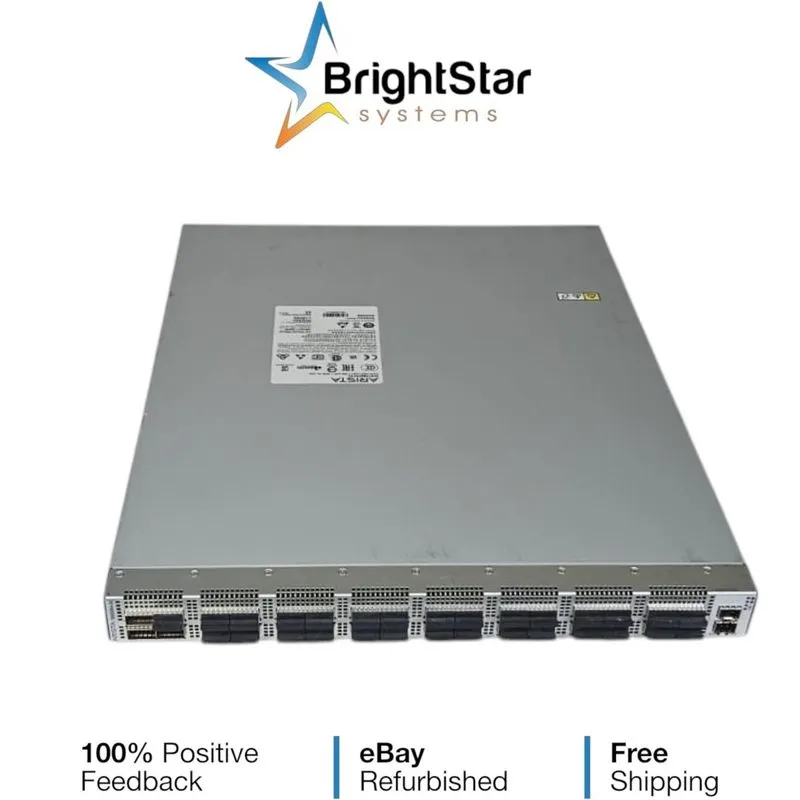 Коммутатор Arista DCS-7060DX4-32-F 32-Port 400G QSFP-DD Layer 3 Managed Switch — фото лота 2