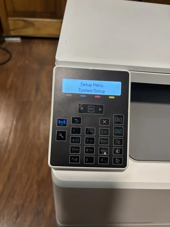 Лазерный принтер HP Color Laserjet Pro M182nw Wireless All-in-One Laser Printer  — фото лота 1