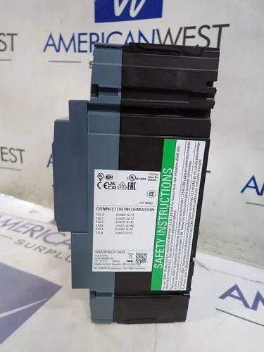 Автоматический выключатель SIEMENS 3VA5220-6EC31-0AA0 3VA5 200 amp 3 Pole Breake