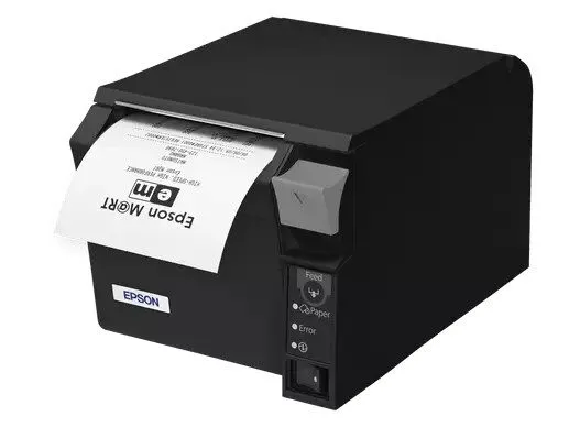 Принтер этикеток Epson TM-T70 POS Thermal Receipt USB Printer M225A Dark Gray Au