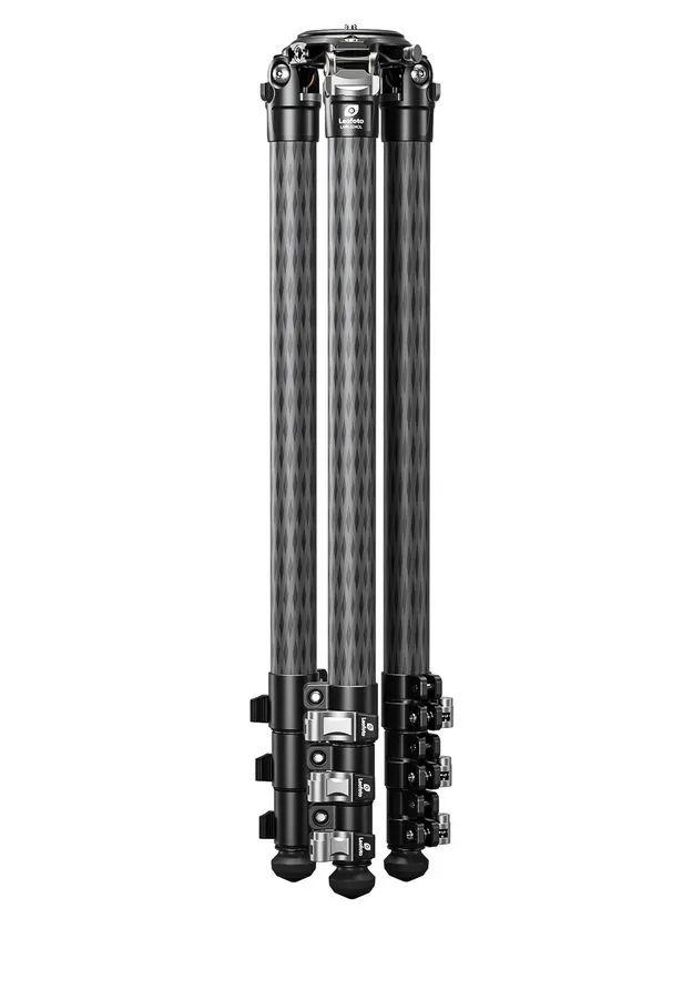 Оборудование видеонаблюдения Leofoto LMR-324CL Carbon Fiber Tripod with 75mm Vid — фото лота 2