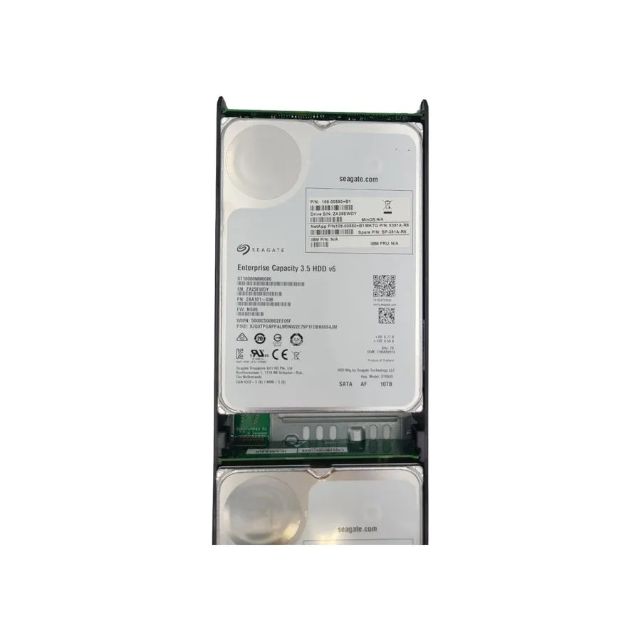 Дисковая полка NETAPP X381A 20TB (2x 10TB HDD) DS4486 TANDEM DRIVES IN CARRIER