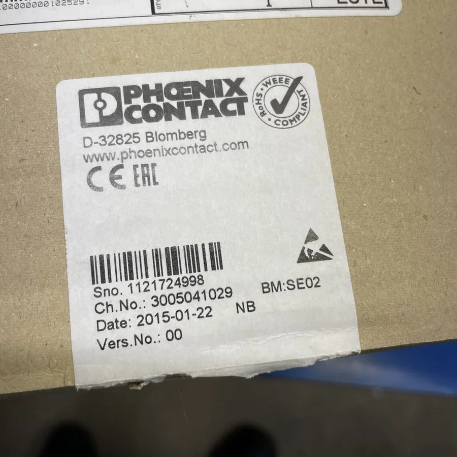 Коммутатор PHOENIX CONTACT 2989307 ETHERNET SWITCH — фото лота 1