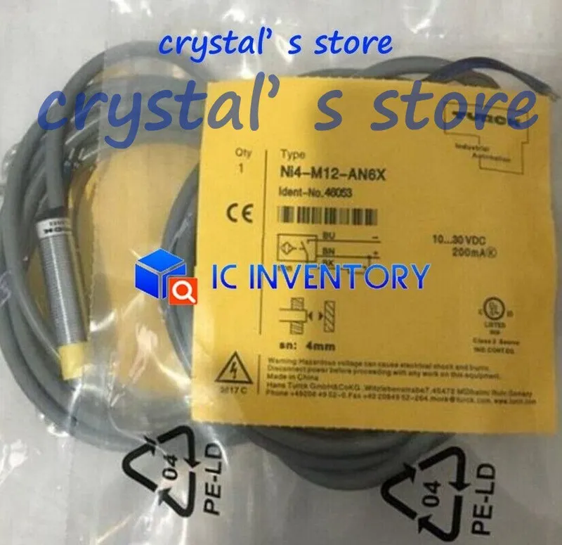 Датчик приближения TURCK Proximity switch sensor NI4-M12-AN6X