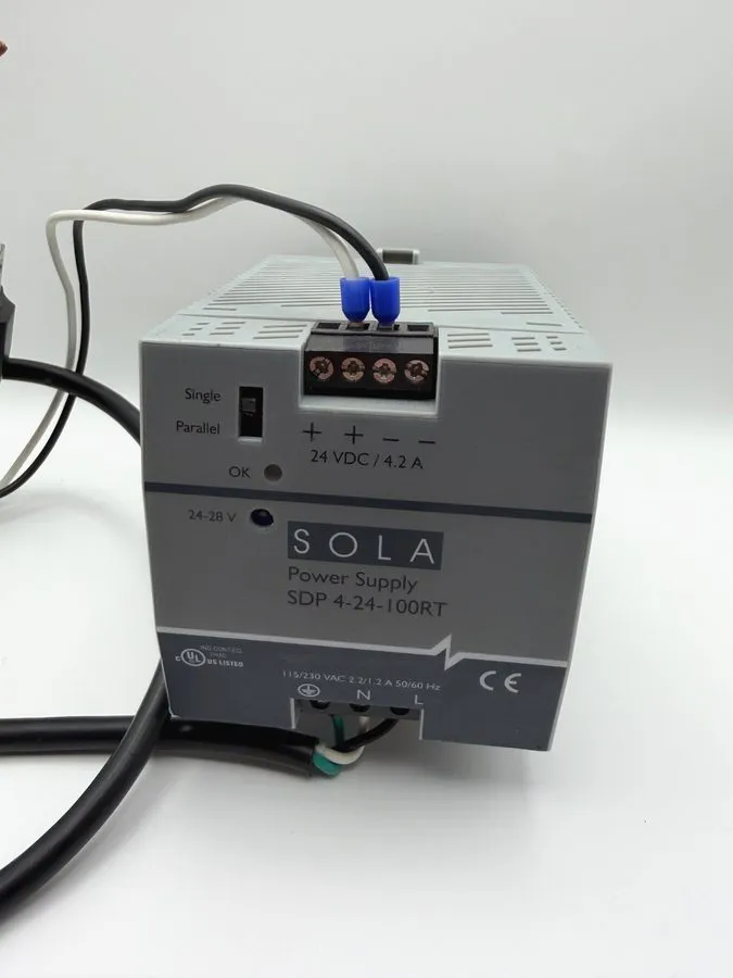 Блок питания SolaHD SDP 4-24-100RT SDP Series DIN Rail Power Supply 24V DC 4.2A 