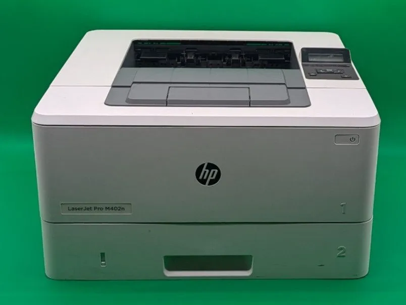 Лазерный принтер HP LaserJet Pro M402N Monochrome Laser Printer Works great w/To