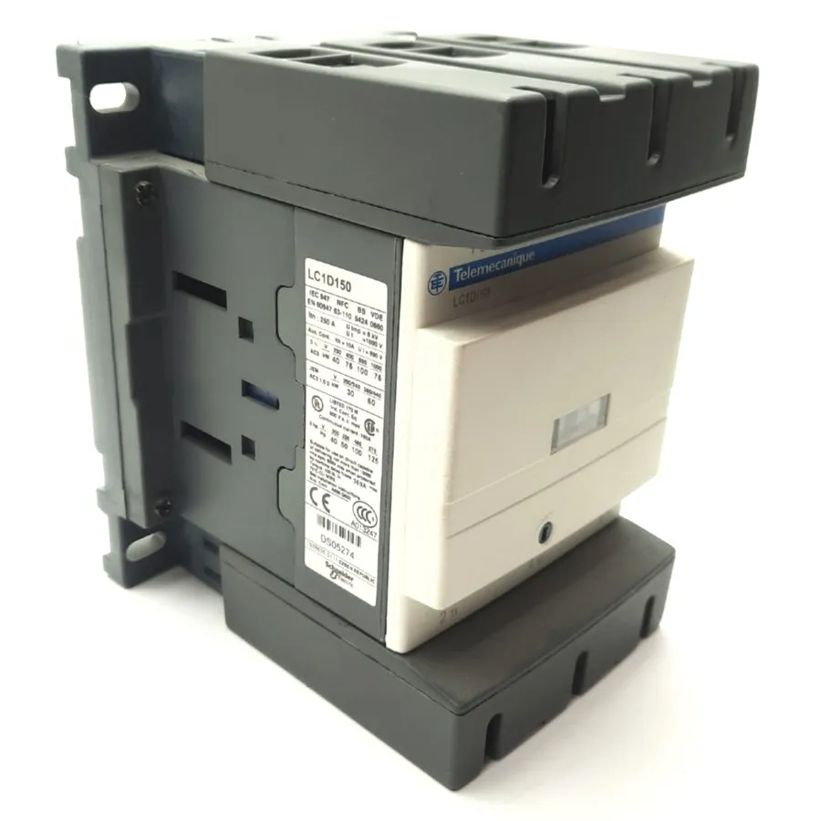 Контактор Telemecanique LC1D150 TeSys Contactor 3-Pole 150A 1000VAC NC/NO Aux 24