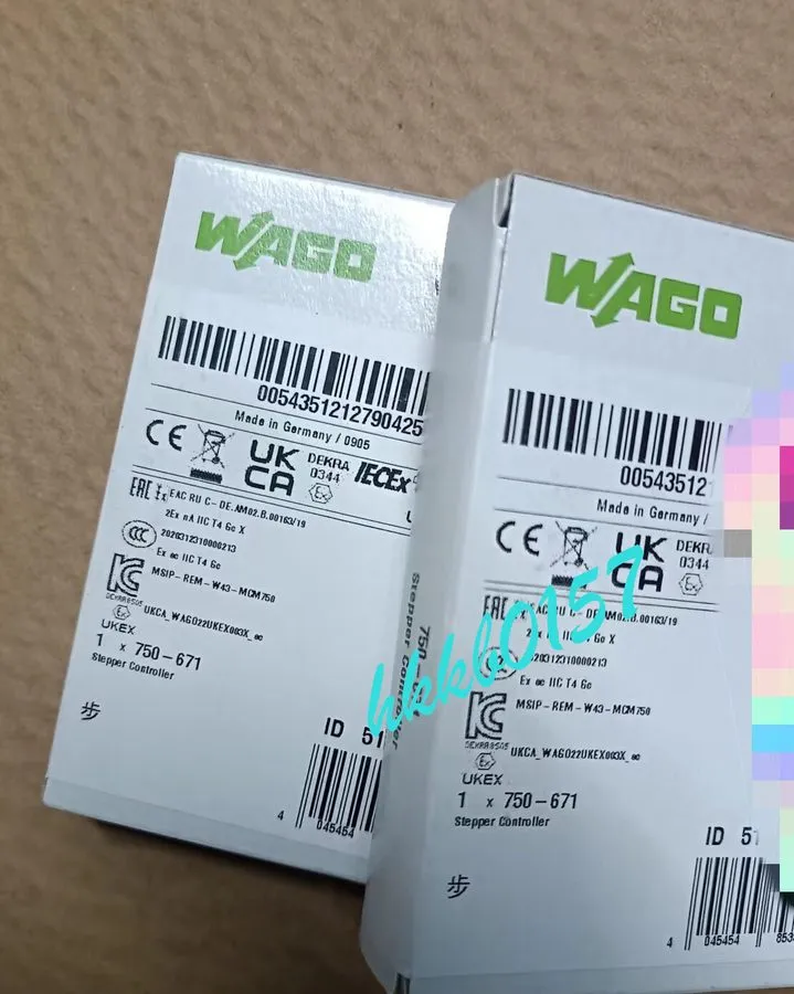 Контроллер 750-671 WAGO Stepper Controller Module 1-YEAR