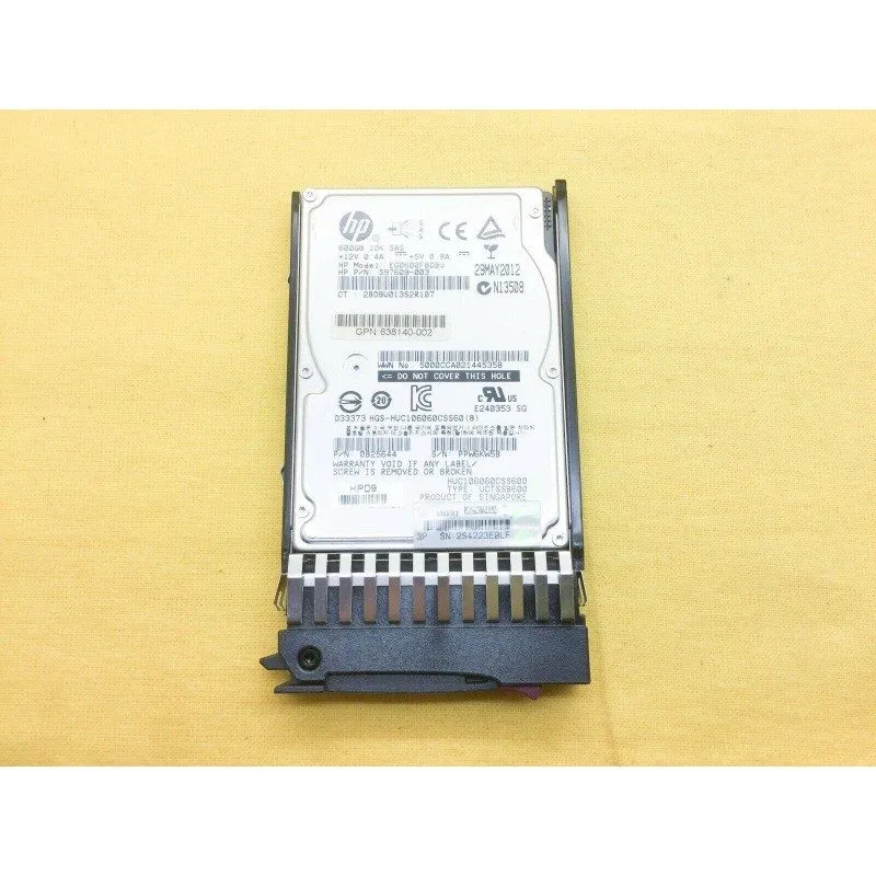 Жёсткий диск 655477-B21 655573-001 HP 600GB 10K 6G SFF 2.5'' Sas Hdd