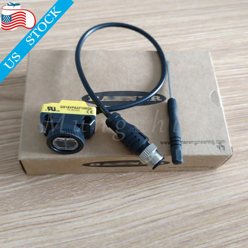Фотоэлектрический датчик BANNER ENGINEERING QS18VP6AF100Q5 PHOTOELECTRIC SENSOR