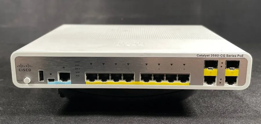 Коммутатор Cisco Catalyst WS-C3560CG- -S 8-Port PoE Gigabit Managed Switch