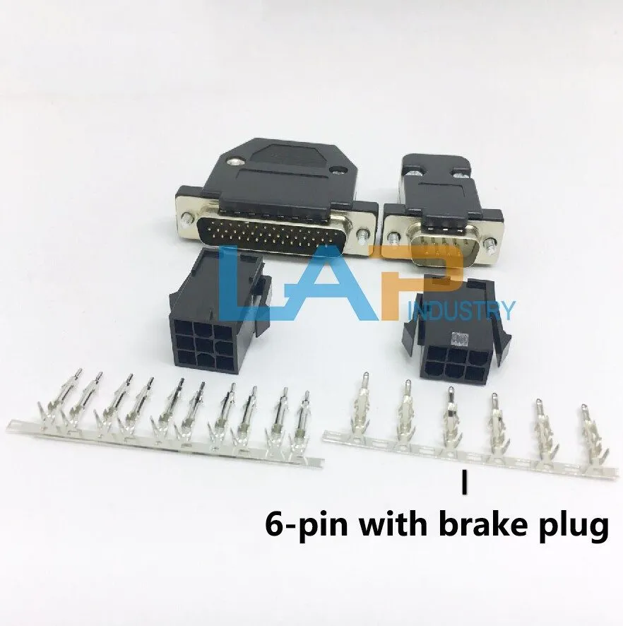 Сервопривод ASDA-B B1 B2 servo drive encoder motor plug ASDBCAPW0100