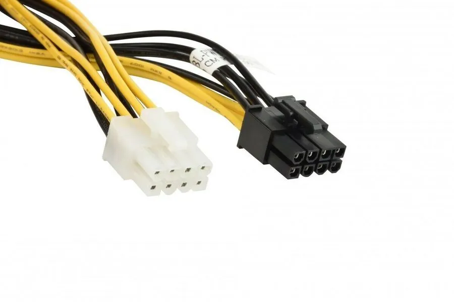 Процессор Supermicro CBL-PWEX-0665 8-Pin CPU to PCIe 30cm GPU Power Cable